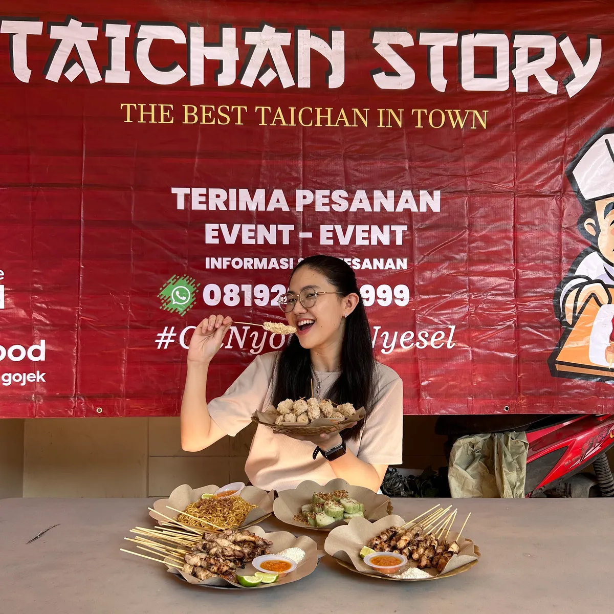 Pesanan event Sate Taichan Story